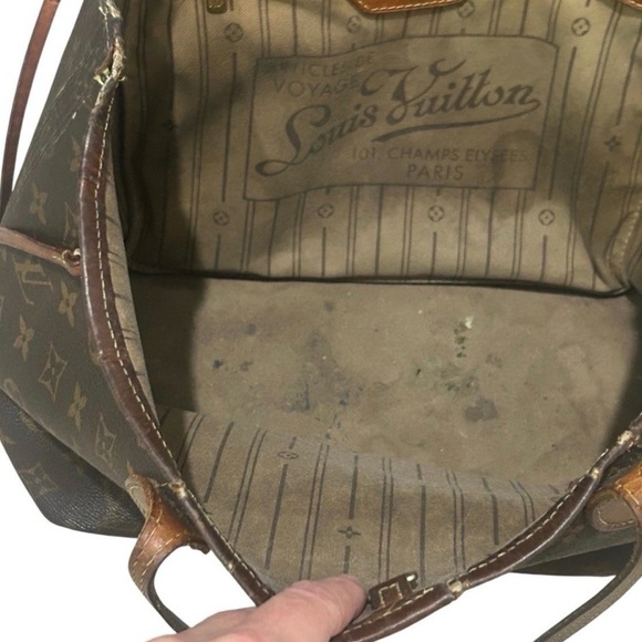 Louis Vuitton Monogram Brown Tote - Picture 10 of 12